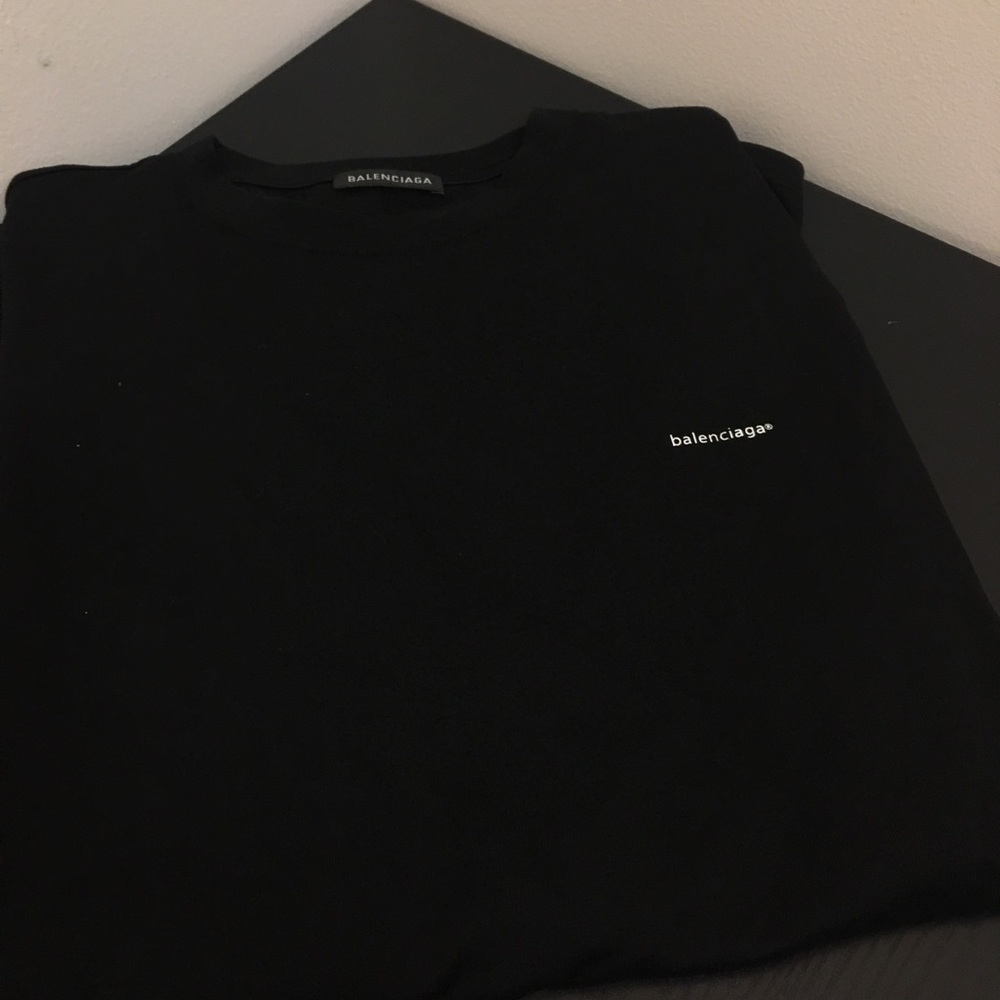 Balenciaga new logo tee